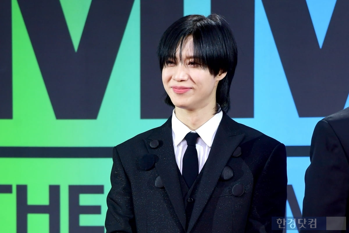 [포토] 샤이니 태민, '샤월이 반할 미소' (2023 MMA)