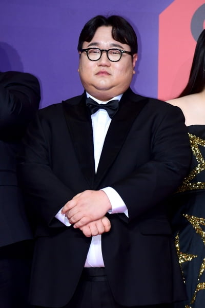 [포토] 나선욱, '귀여운 막내 덩치' (2023 SBS 연예대상)