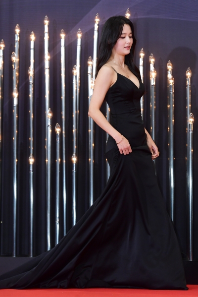 [포토] 남보라, '블랙 드레스 입고 우아하게~' (2023 KBS 연기대상)