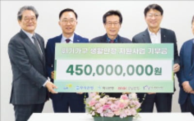 LH, 주거복지재단에 4억5000만원