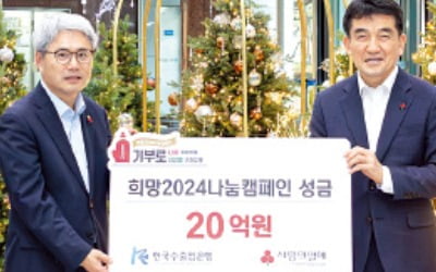한국수출입은행, 사회복지기관에 28억원