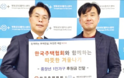 한국주택협회, 저소득가정 청소년 지원