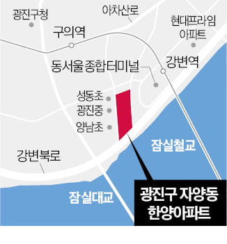 자양한양, 40층 아파트로 재탄생