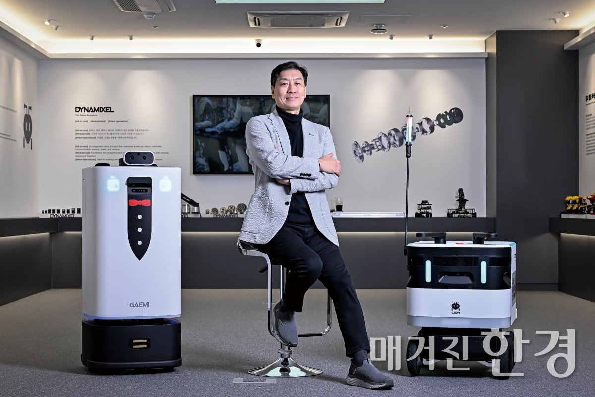 김병수 로보티즈 대표"노동인구 감소세...자율주행로봇 시장 커질 것"