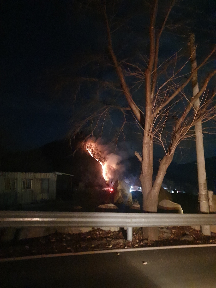 성주 주택서 난 불 산으로 번져…4시간 만에 주불 꺼