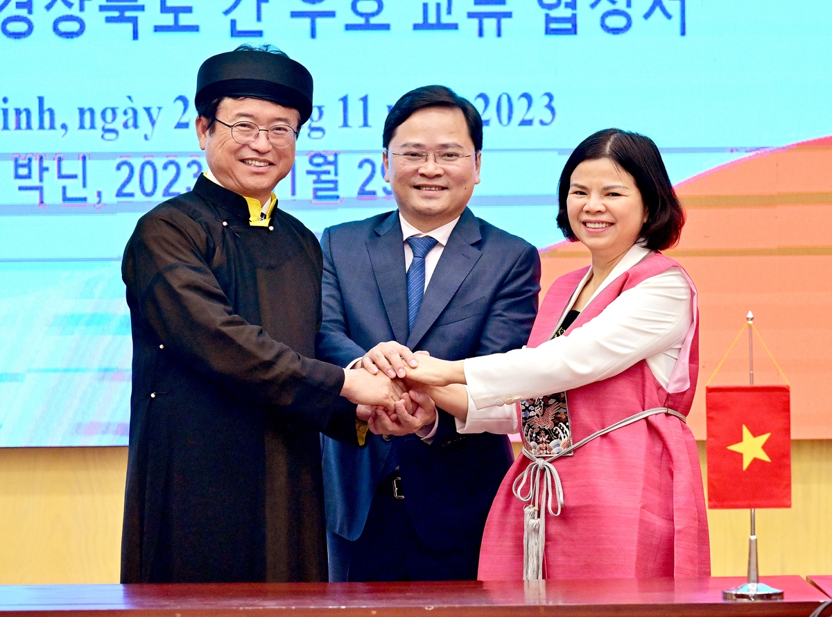 경북도, 베트남 박닌성과 우호 교류 협약 체결