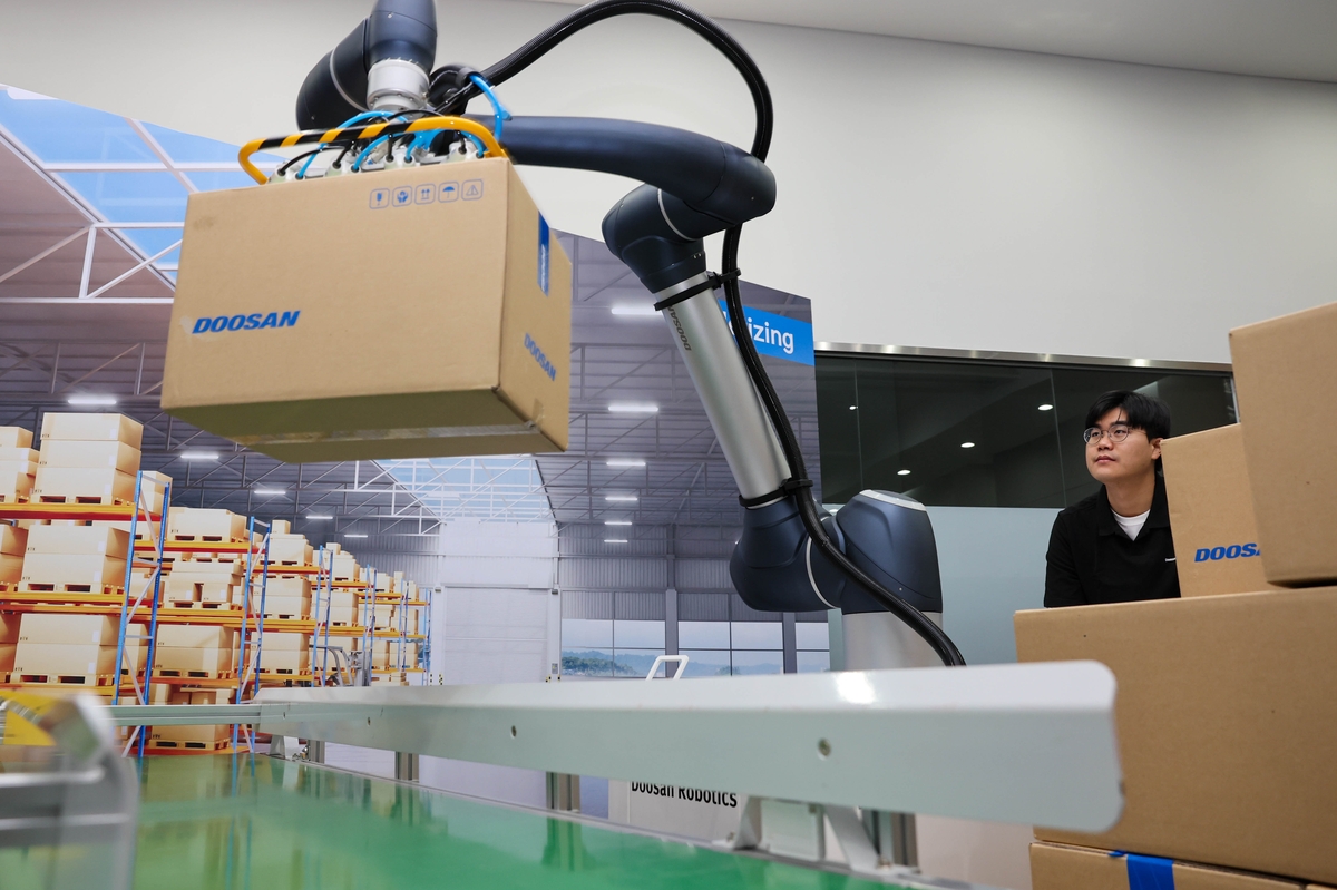 두산로보틱스 "쓰기 편하고 저렴한 협동로봇으로 세계 1위 목표"