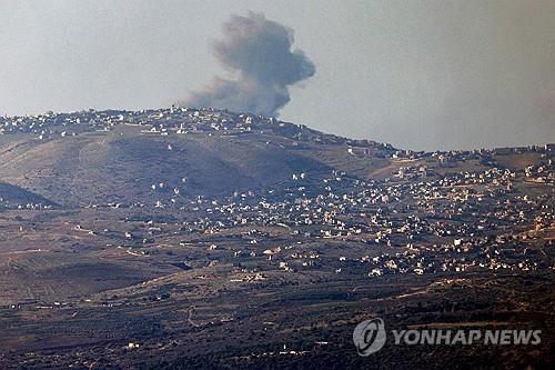 '충돌 격화' 헤즈볼라 드론 공격에 이스라엘 전투기 공습