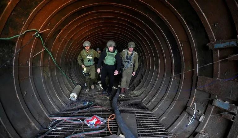 이스라엘군, 가자 국경검문소 인근서 4㎞ 대형 터널 발견