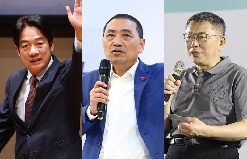 대만 여야 3당 총통 후보, 첫 TV 토론서 지지 호소