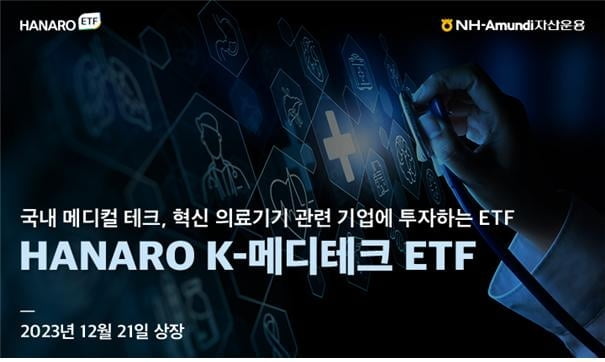 NH아문디, 'HANARO K-메디테크' ETF 상장