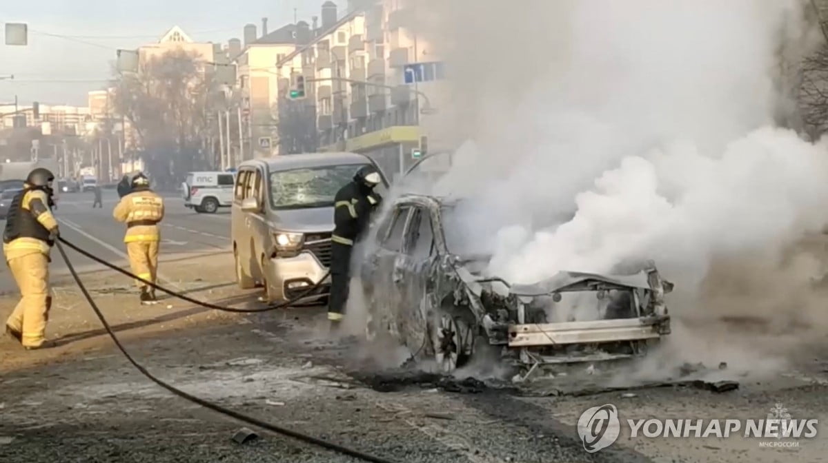 "우크라가 접속탄 발사"…러 접경지 14명 사망