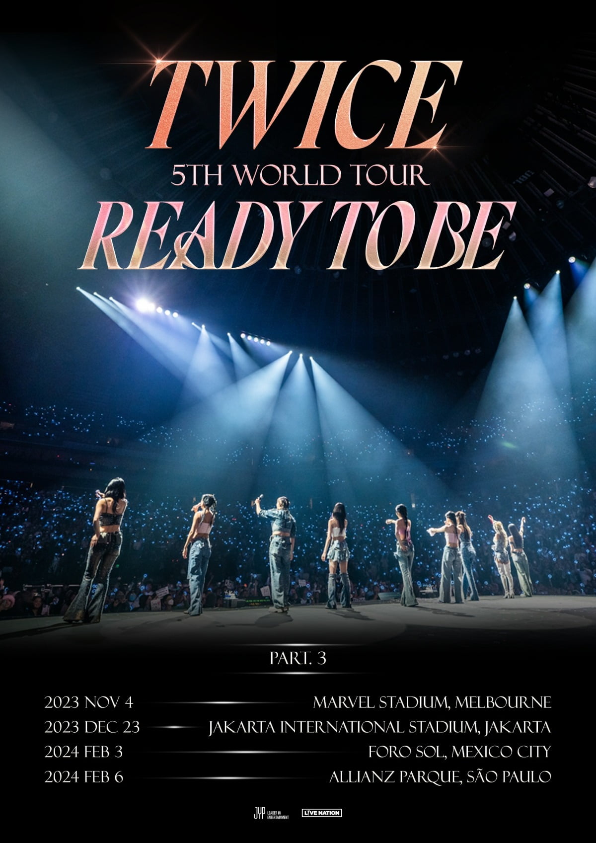 TWICE、ワールドツアー超大型スタジアム公演4回追加