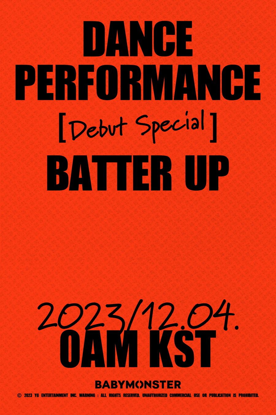 YG Baby Monster, ‘BATTER UP’ dance performance unveiled for the first time on the 4th