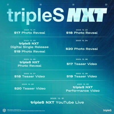 트리플에스, 새로운 'S' 만난다…tripleS NXT 등장