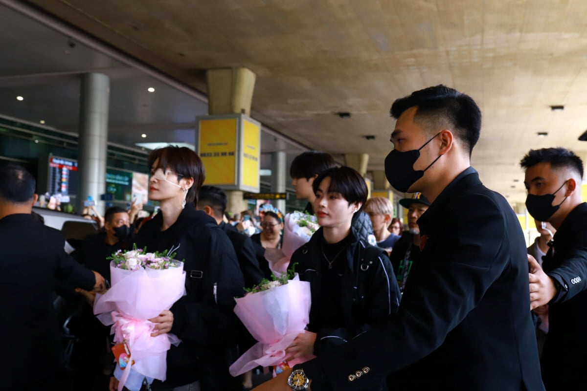 When Tempest appears, Vietnamese airports are filled with fans.