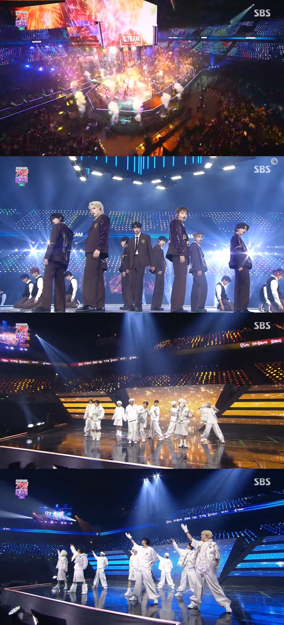 &TEAM, first appearance on SBS ‘Gayo Daejeon’