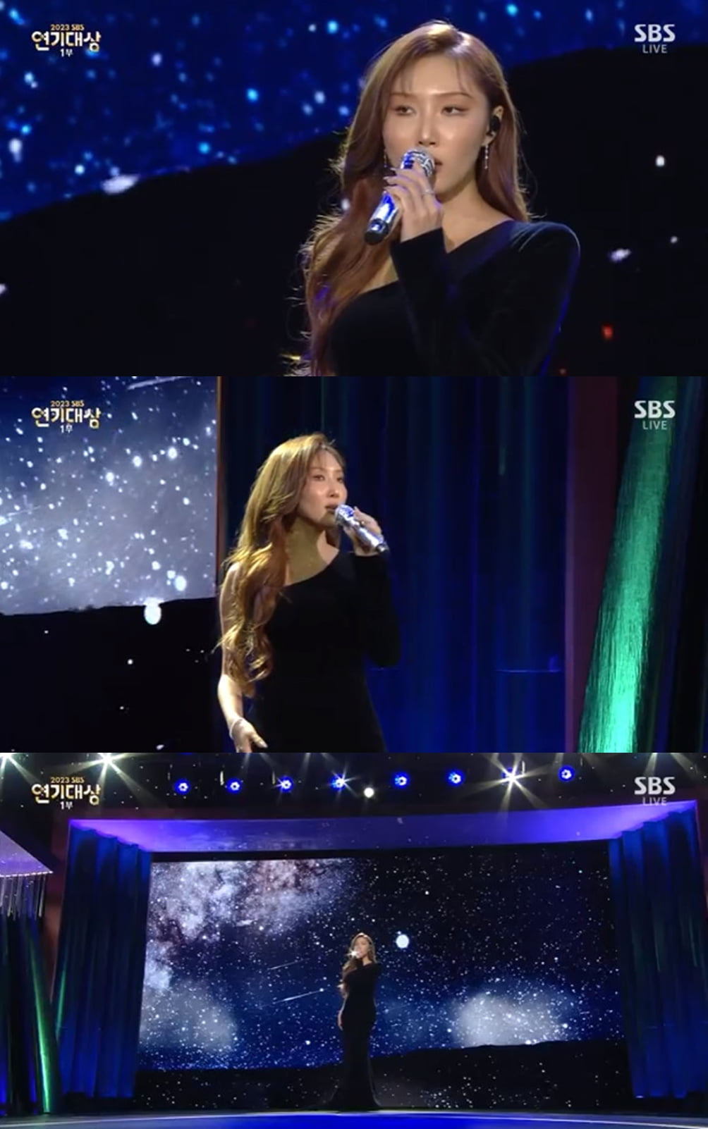 Hwasa performs ‘LMM’ at the ‘2023 SBS Drama Awards’… A moving gift