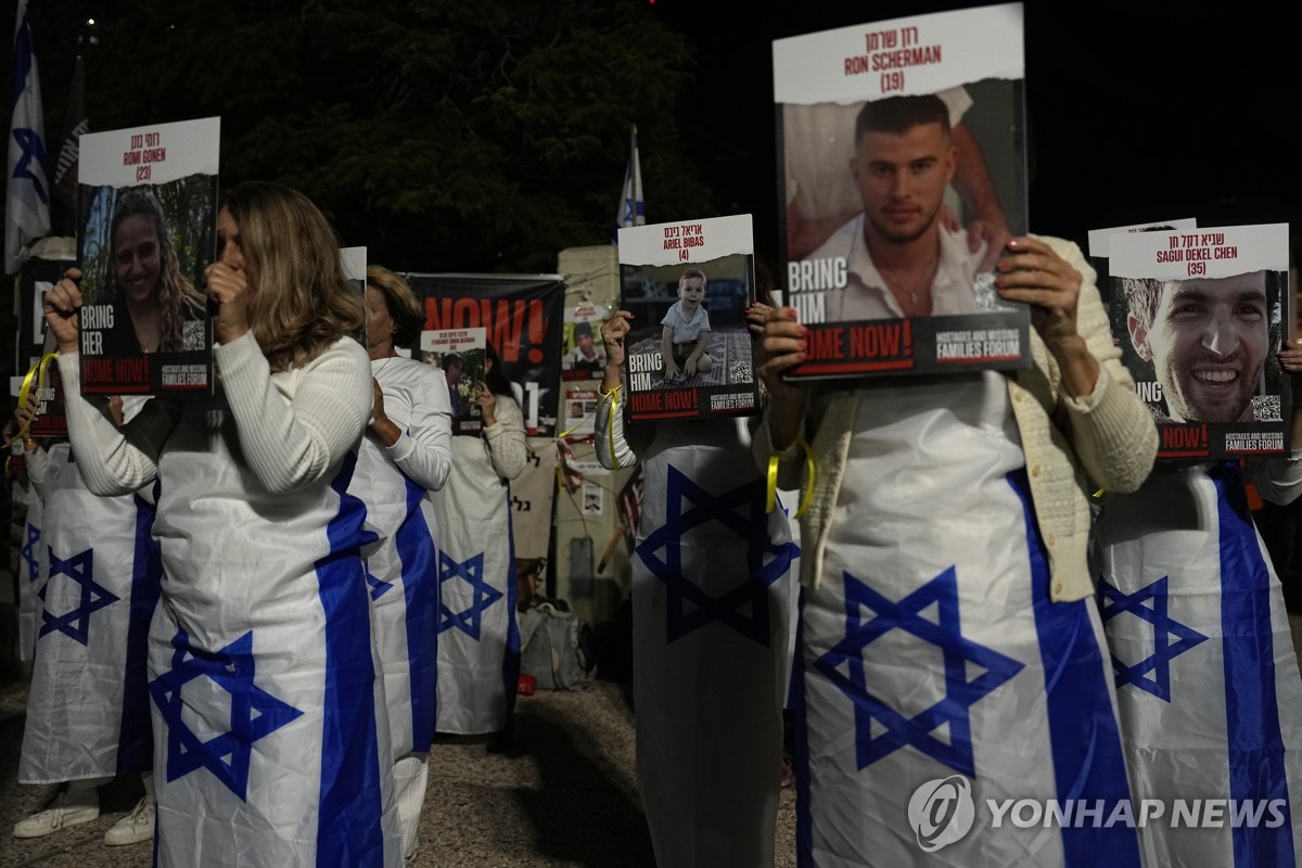 하마스 "전면 휴전 안 하면 이스라엘 인질 석방도 없다"