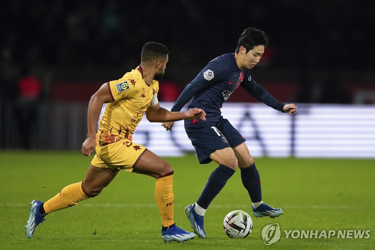 이강인 시즌 2호 도움으로 한해 마무리…PSG 메스에 3-1 승(종합)