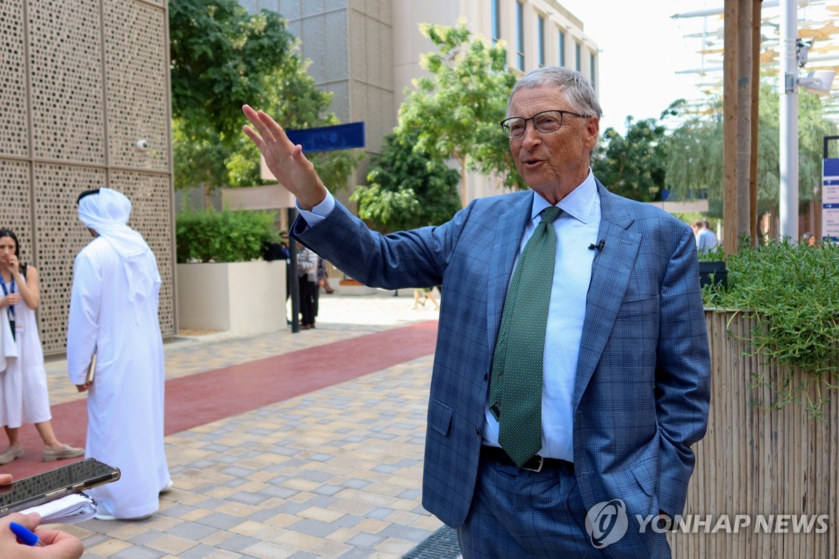 빌게이츠 "'지구온도 상승폭 2도 내 제한' 목표 달성 어려울 듯"