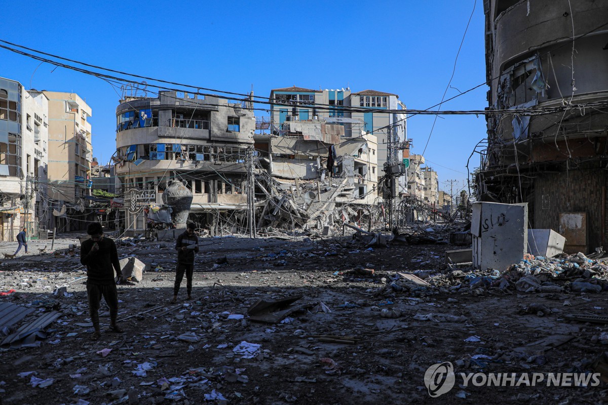 "이스라엘 전시내각, 이집트가 중재한 전쟁종식안 오늘 검토"