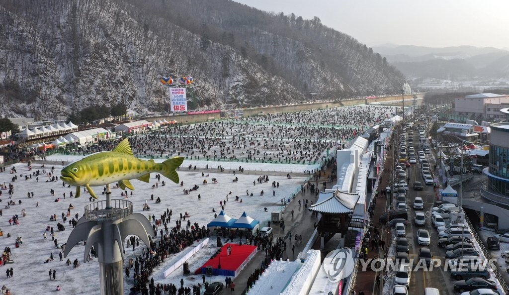 화천산천어축제 겨울철 일자리 창출도 '대표급'…640명 모집