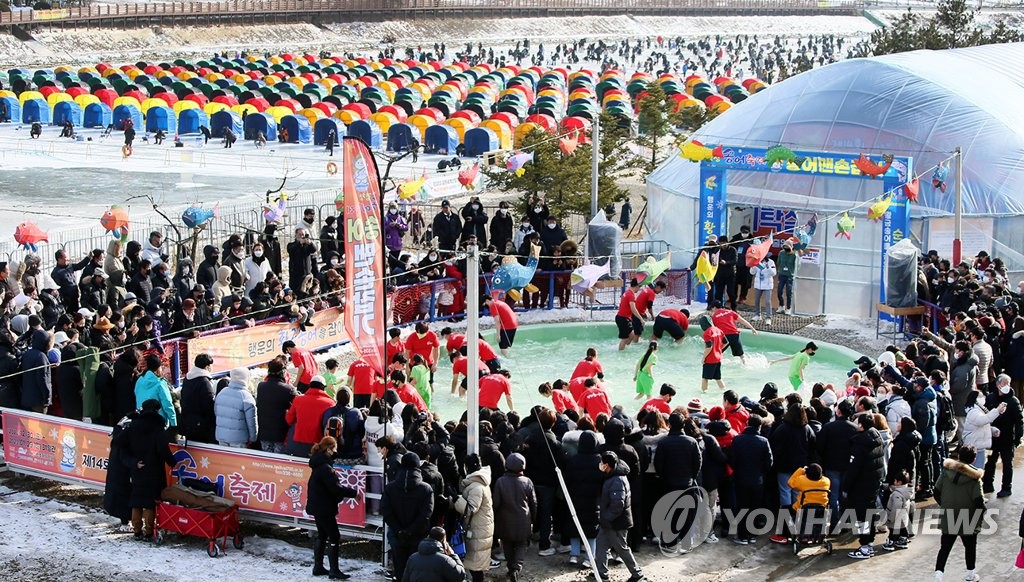 '북극한파'가 반가운 강원 겨울축제…개막 준비 본격화
