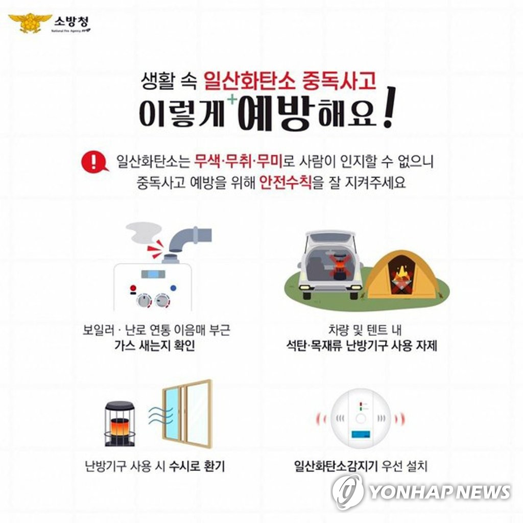 부산 일가족 3명 참변 현장 합동감식…"연통서 일산화탄소 누출"