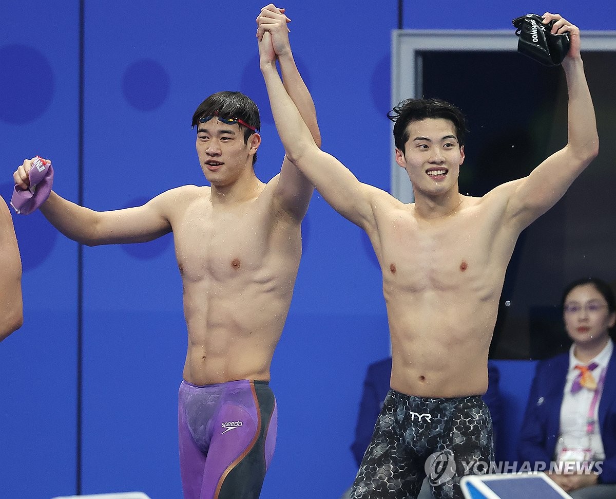 '황선우 라이벌' 판잔러, 중국 선발전 200ｍ 2위…1위는 지신제