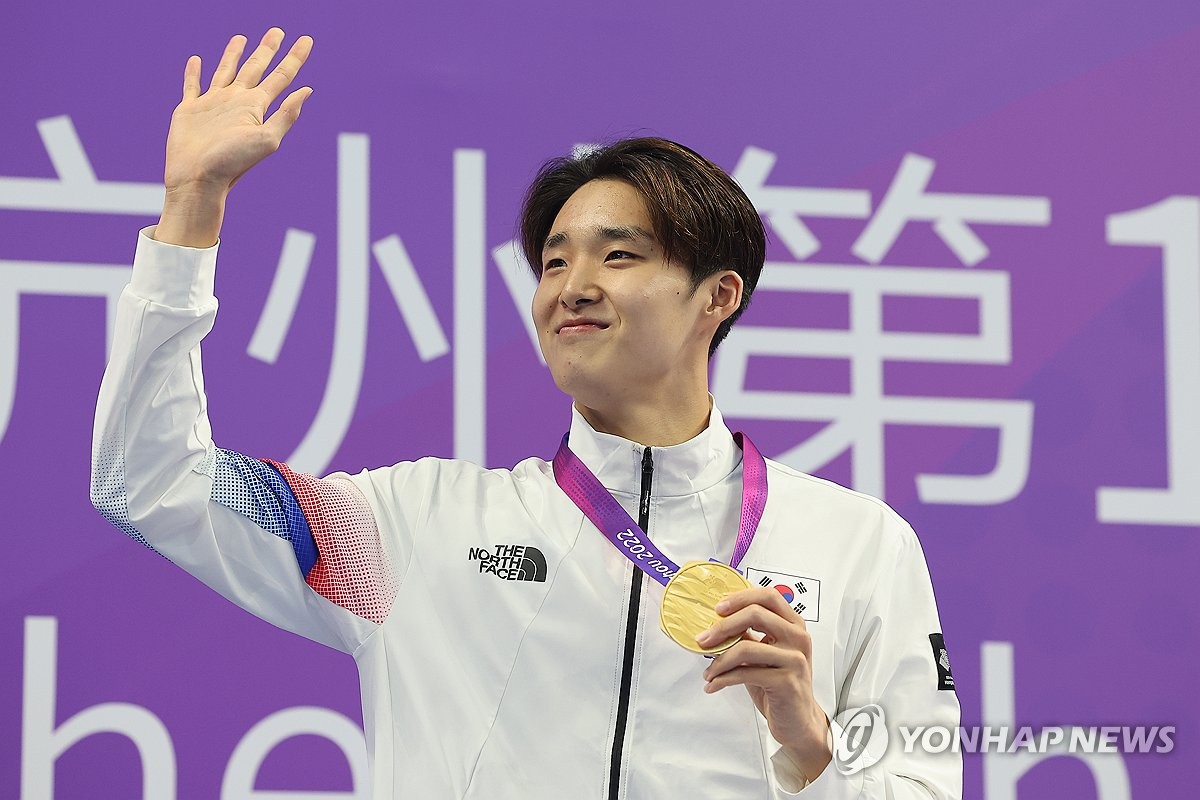 16세 장잔숴, 중국 수영대표 선발전 남자 자유형 400ｍ 우승