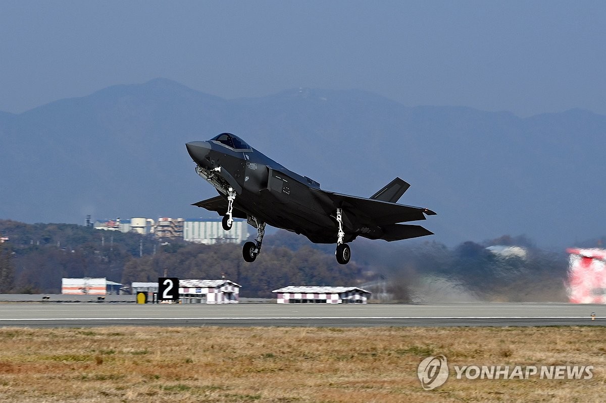 美, 韓에 공대공미사일 등 3천500억원 F-35용 군수품 판매 승인