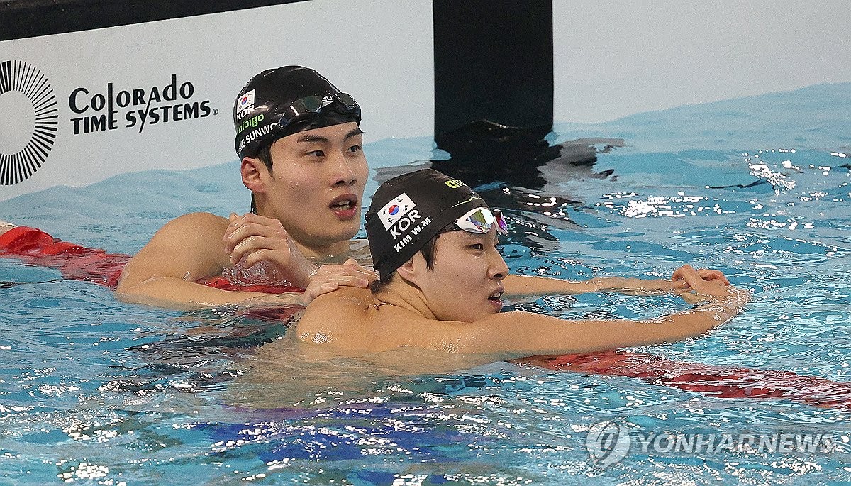 '황선우에게 도전하는' 미로슬라프, 미국선수권 자유형200ｍ 1위