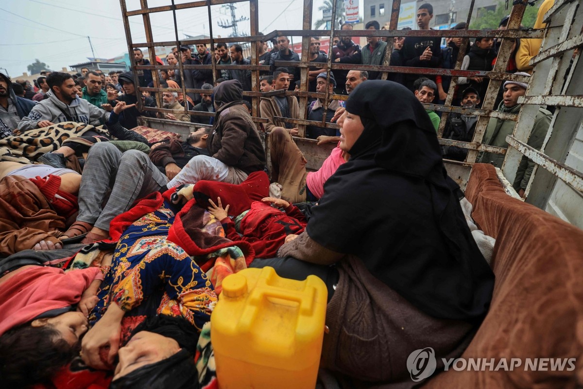 유엔 "가자 남부 종말론적 상황"…"인간애의 실패" 탄식도