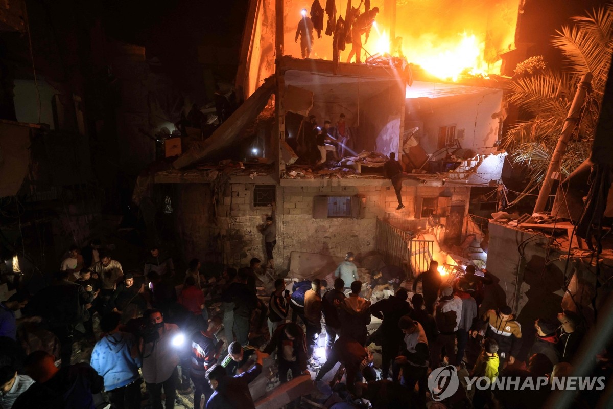 안전지대 없다…이스라엘, 가자남부 피란처 공격까지 '만지작'