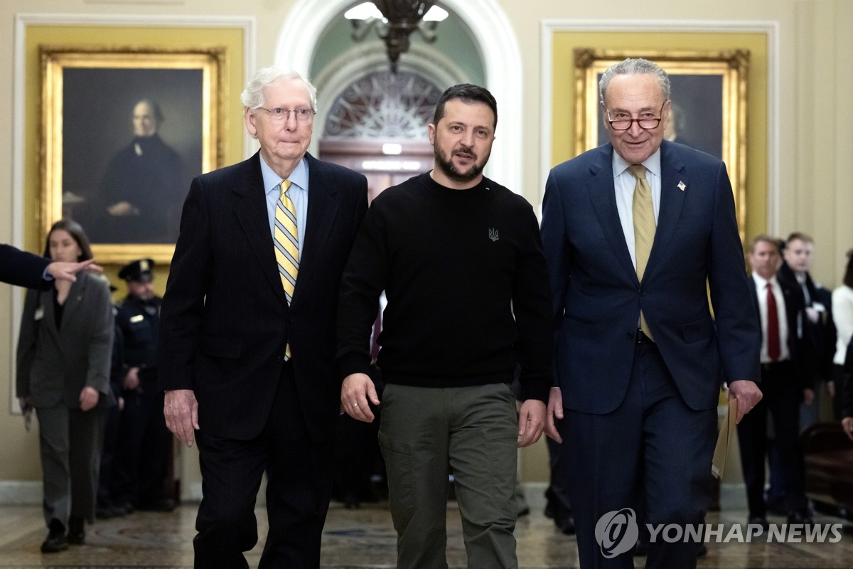 미 상원, 우크라 지원예산 연내처리 불가…"내년초 희망"