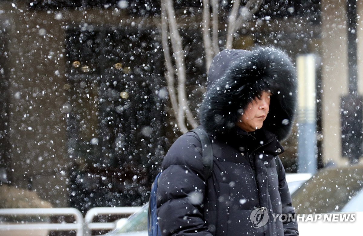 전북 오전부터 눈…낮 최고기온도 -5∼-2도로 추워