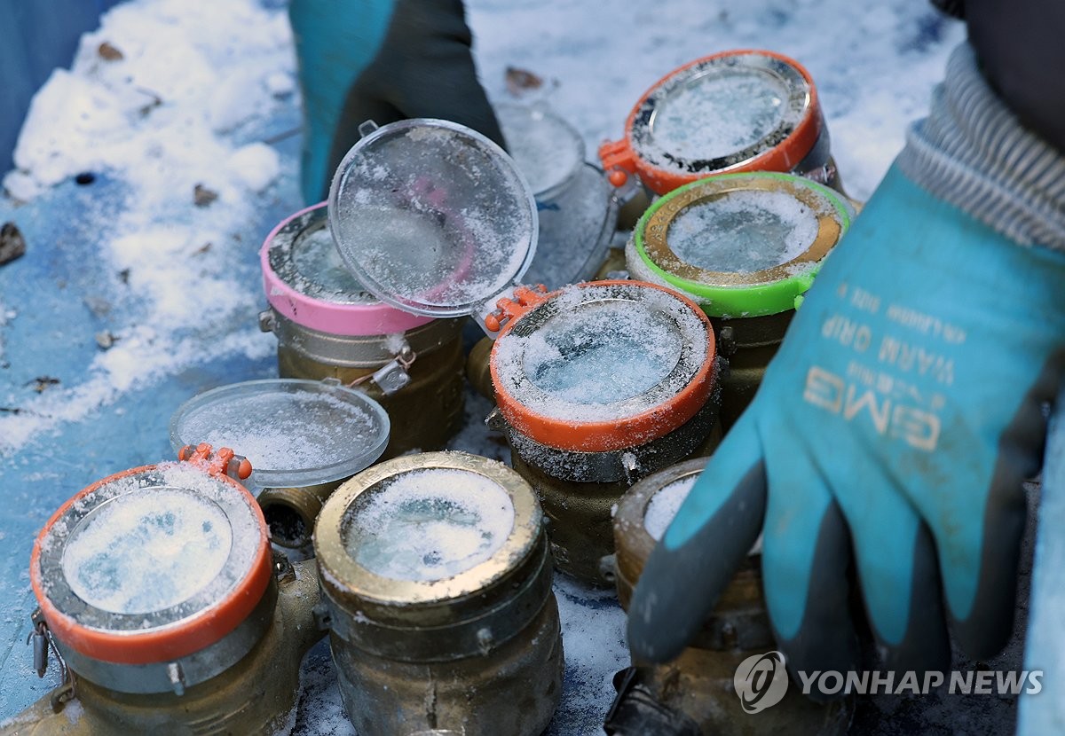 연일 눈·맹추위에 계량기 동파·항공기 운항 차질