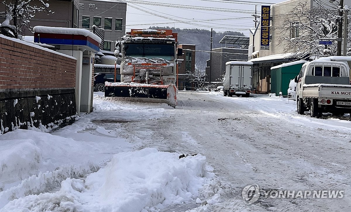 새해 앞두고 많은 눈 내려요…수도권 일부 대설주의보