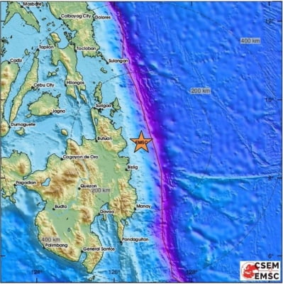 필리핀 민다나오섬서 또 규모 6.8 지진…여진 계속(종합)