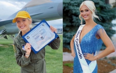 22세 美 공군 여군 장교 '미국 최고 미녀'에 도전한다 