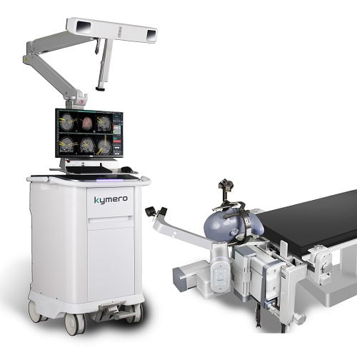 고영테크놀러지가 개발한 뇌 수술용 의료로봇 카이메로.  /고영테크놀러지 제공