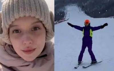 "호텔 깨끗해요"…北 스키장서 포착된 러시아 미녀 누구?