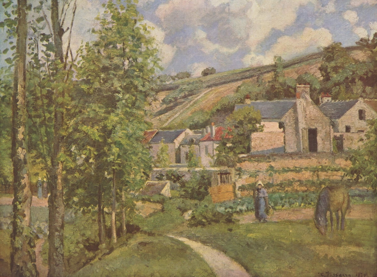 퐁투아즈의 풍경(1874). /암 뢰머홀츠 박물관 컬렉션