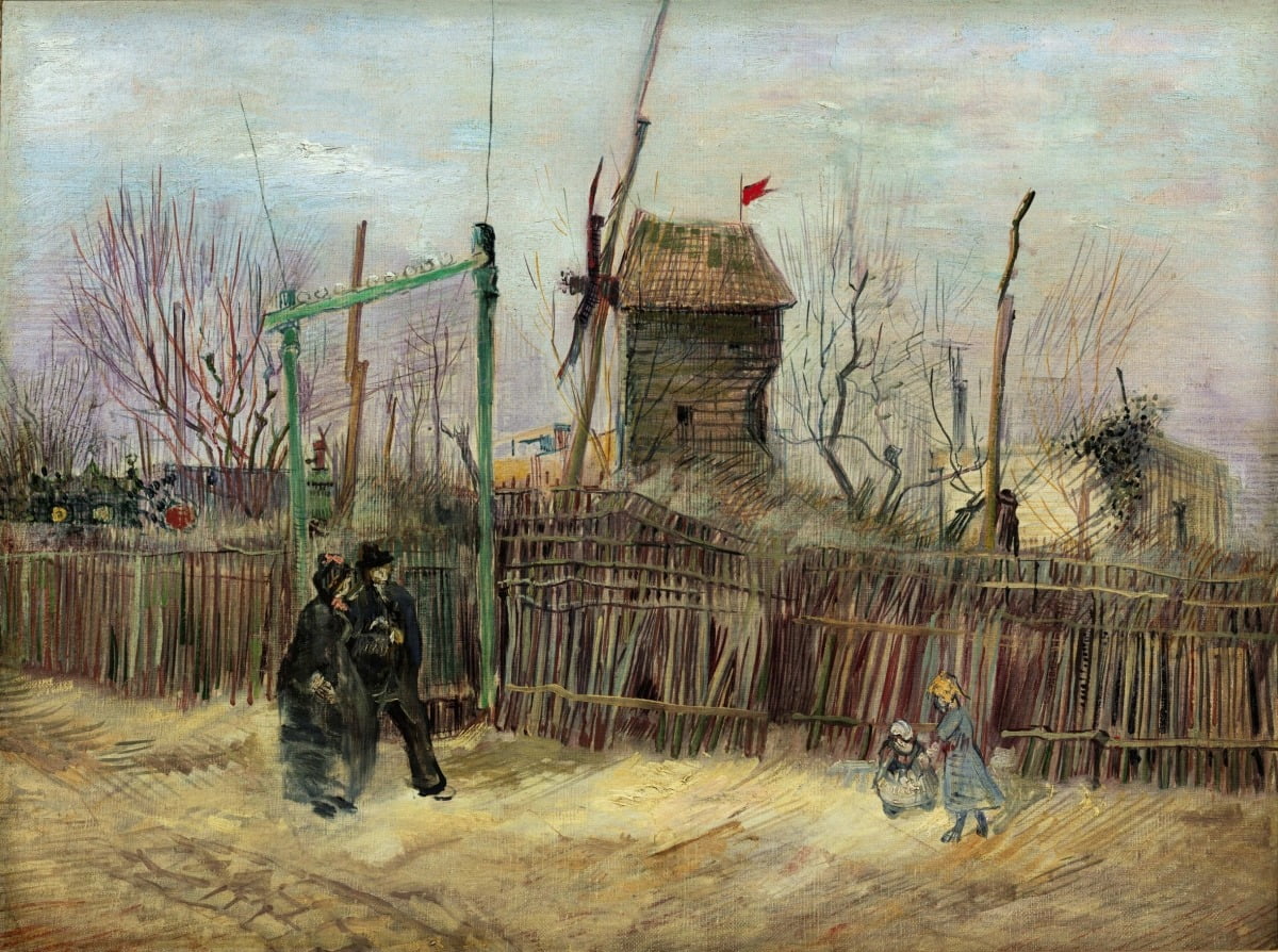 몽마르트 거리 풍경(1887년)