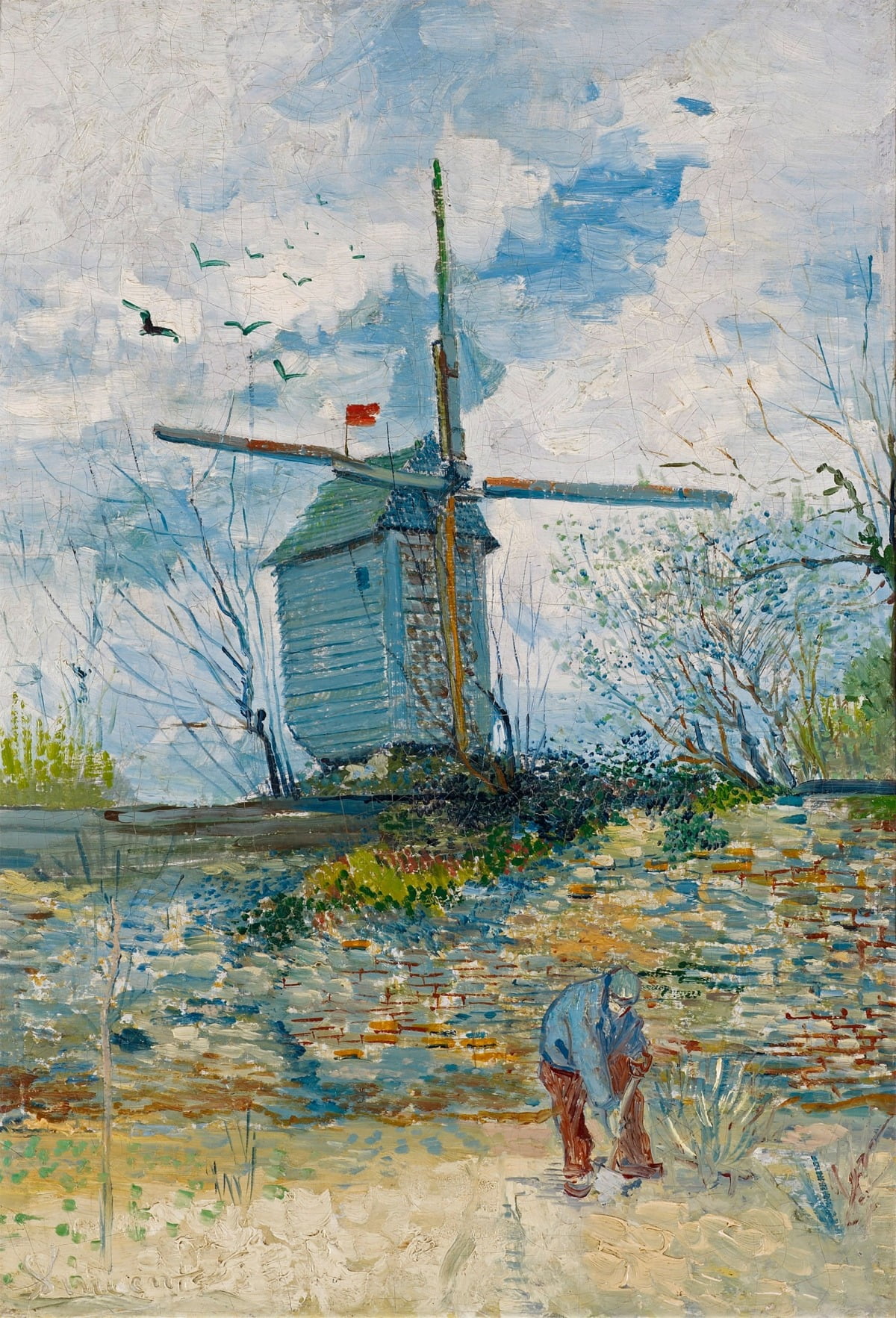 「물랑 들 라 갈레트(Moulin de la galette)」(1886년)