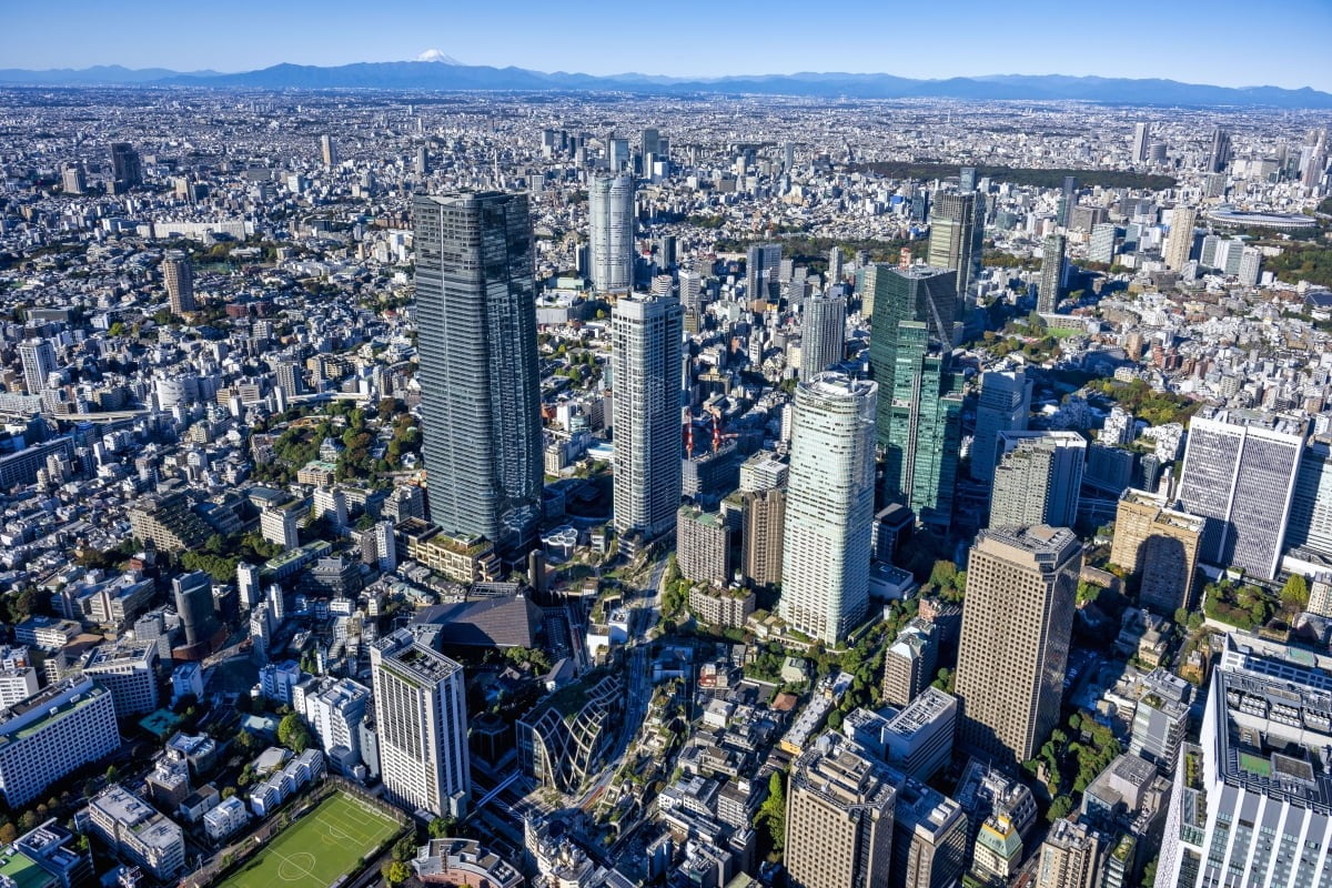 초고층 빌딩이 들어선 일본 도쿄 지요다구 일대.