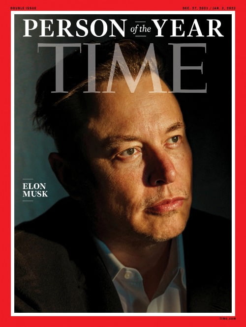 미국 시사 주간지 타임지(Time Magazine)의 표지.  /사진=로이터