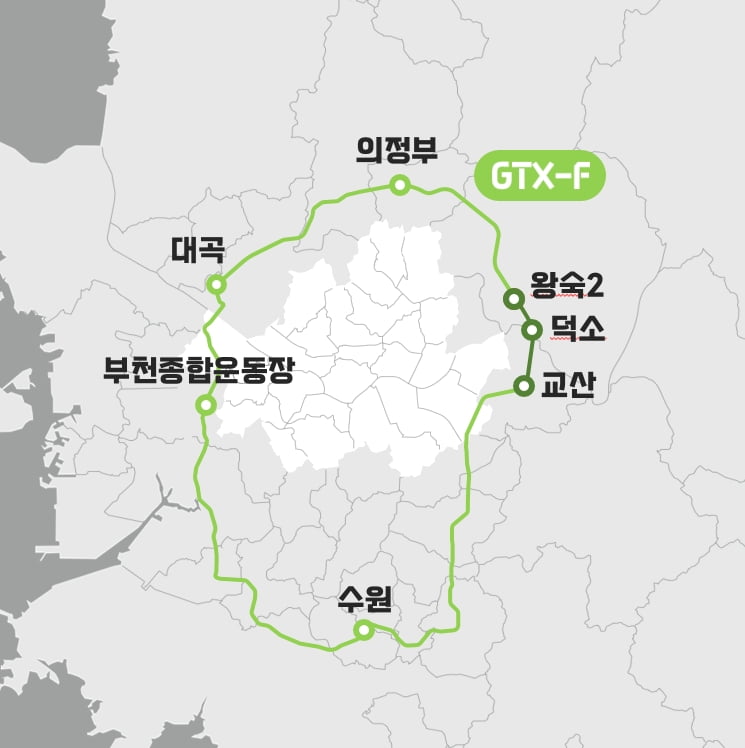 드디어 베일 벗은 '2기 GTX'…D·E·F 노선 '이곳' 지난다