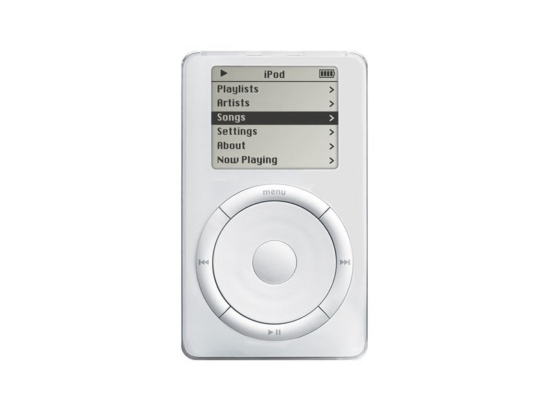 애플이 2001년 10월 내놓은 '아이팟 1세대'